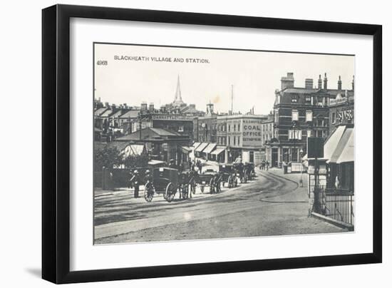 Blackheath Village and Station-English Photographer-Framed Photographic Print