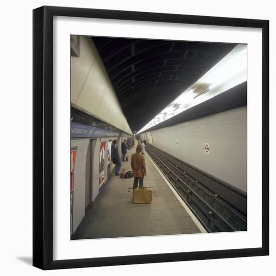 Blackhorse Road Tube Station on the Victoria Line, London, 1974-Michael Walters-Framed Photographic Print