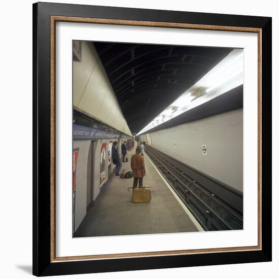 Blackhorse Road Tube Station on the Victoria Line, London, 1974-Michael Walters-Framed Photographic Print