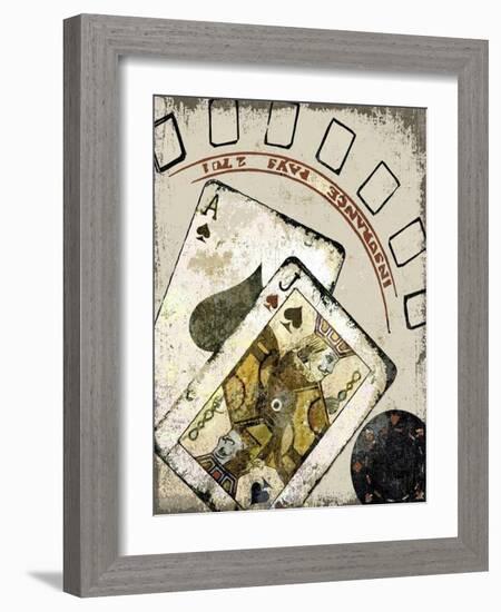 Blackjack-Karen Williams-Framed Giclee Print