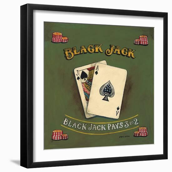 Blackjack-Gregory Gorham-Framed Art Print