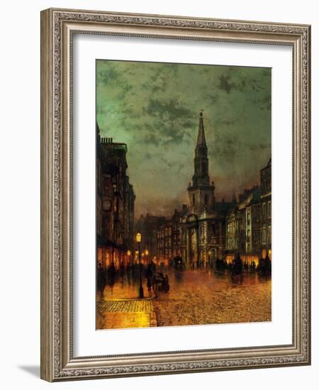 Blackman Street, 1885-John Atkinson Grimshaw-Framed Premium Giclee Print