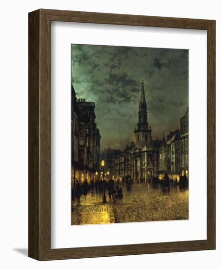 Blackman Street, Borough, London, 1885-John Atkinson Grimshaw-Framed Giclee Print