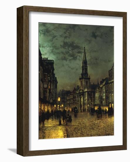 Blackman Street, Borough, London, 1885-John Atkinson Grimshaw-Framed Giclee Print