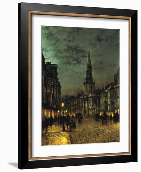 Blackman Street, Borough, London, 1885-John Atkinson Grimshaw-Framed Giclee Print