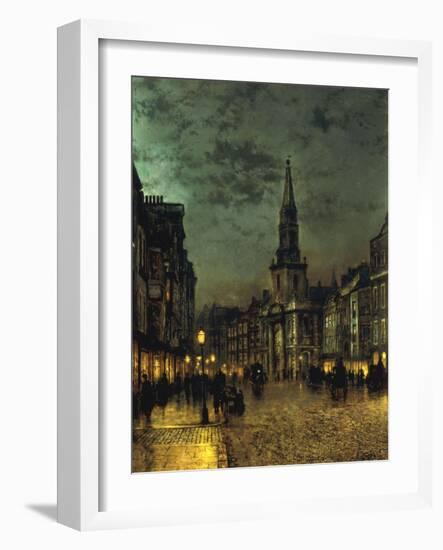 Blackman Street, Borough, London, 1885-John Atkinson Grimshaw-Framed Giclee Print