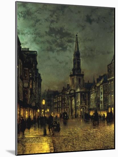 Blackman Street, Borough, London, 1885-John Atkinson Grimshaw-Mounted Giclee Print