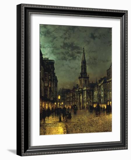 Blackman Street, Borough, London, 1885-John Atkinson Grimshaw-Framed Giclee Print