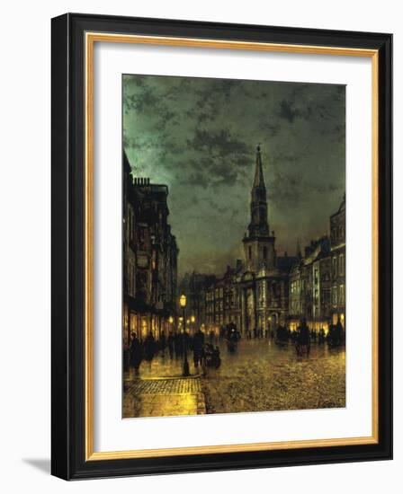 Blackman Street, Borough, London, 1885-John Atkinson Grimshaw-Framed Giclee Print