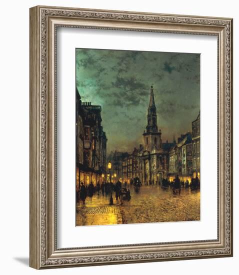Blackman Street, Borough, London-John Atkinson Grimshaw-Framed Giclee Print
