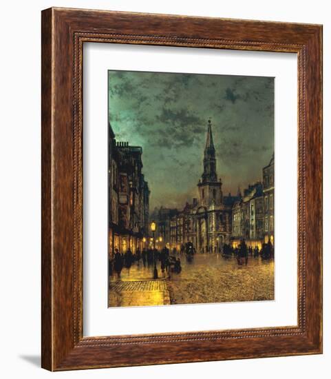 Blackman Street, Borough, London-John Atkinson Grimshaw-Framed Giclee Print