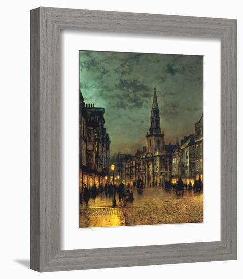 Blackman Street, Borough, London-John Atkinson Grimshaw-Framed Giclee Print