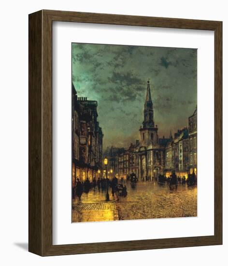 Blackman Street, Borough, London-John Atkinson Grimshaw-Framed Giclee Print