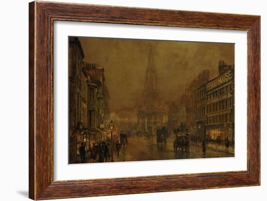 Blackman Street, Borough-John Atkinson Grimshaw-Framed Giclee Print