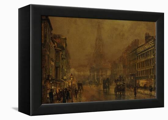 Blackman Street, Borough-John Atkinson Grimshaw-Framed Premier Image Canvas