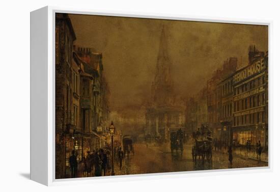 Blackman Street, Borough-John Atkinson Grimshaw-Framed Premier Image Canvas