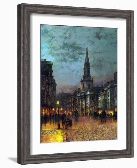 Blackman Street, London, 1885-John Atkinson Grimshaw-Framed Giclee Print