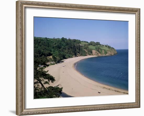 Blackpool Sands, Devon, England, United Kingdom-David Hunter-Framed Photographic Print