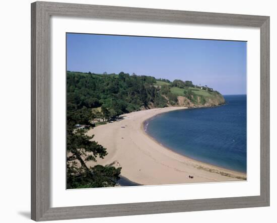 Blackpool Sands, Devon, England, United Kingdom-David Hunter-Framed Photographic Print