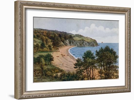 Blackpool Sands, South Devon-Alfred Robert Quinton-Framed Giclee Print