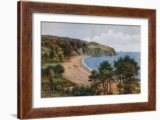 Blackpool Sands, South Devon-Alfred Robert Quinton-Framed Giclee Print