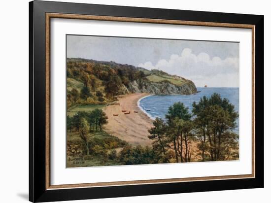 Blackpool Sands, South Devon-Alfred Robert Quinton-Framed Giclee Print