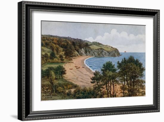 Blackpool Sands, South Devon-Alfred Robert Quinton-Framed Giclee Print