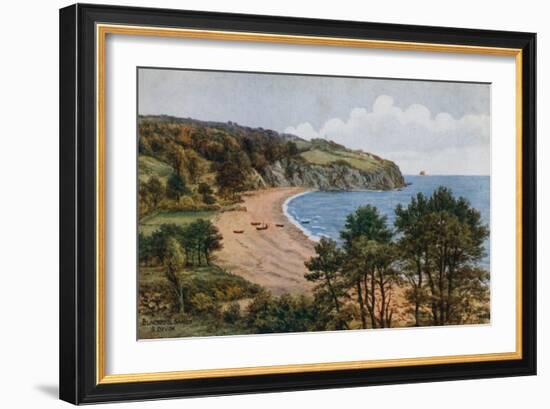 Blackpool Sands, South Devon-Alfred Robert Quinton-Framed Giclee Print