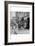 Blacks Shopping on Main Street-Dorothea Lange-Framed Art Print