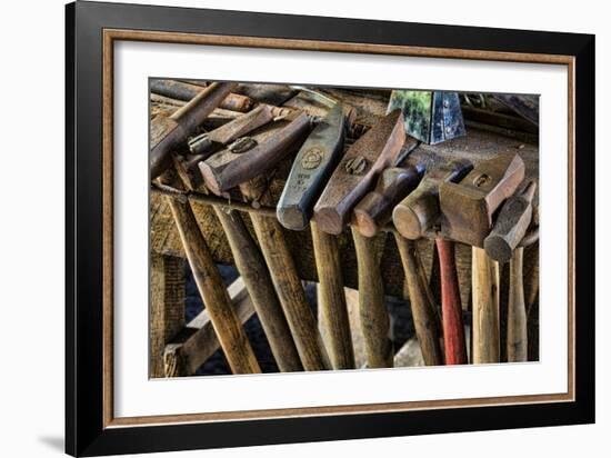 Blacksmith Shop II-Kathy Mahan-Framed Photographic Print