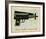 Blackstar Ray Gun-John W^ Golden-Framed Art Print