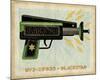 Blackstar Ray Gun-John W^ Golden-Mounted Art Print