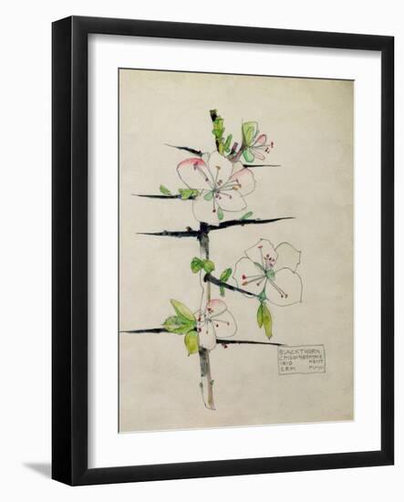 Blackthorn, Chiddingstone, Kent, 1910-Charles Rennie Mackintosh-Framed Giclee Print