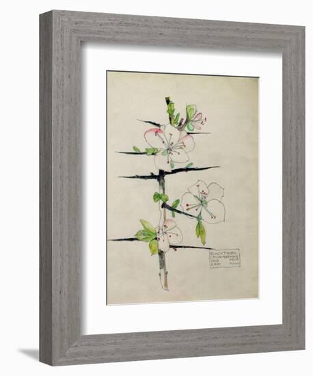 Blackthorn, Chiddingstone, Kent, 1910-Charles Rennie Mackintosh-Framed Giclee Print