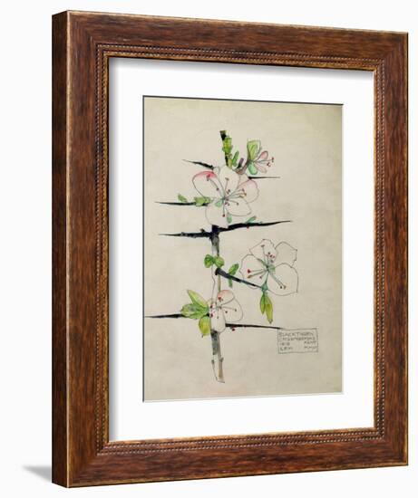 Blackthorn, Chiddingstone, Kent, 1910-Charles Rennie Mackintosh-Framed Giclee Print