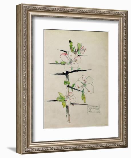 Blackthorn, Chiddingstone, Kent, 1910-Charles Rennie Mackintosh-Framed Giclee Print