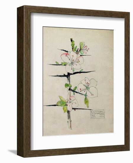 Blackthorn, Chiddingstone, Kent, 1910-Charles Rennie Mackintosh-Framed Giclee Print