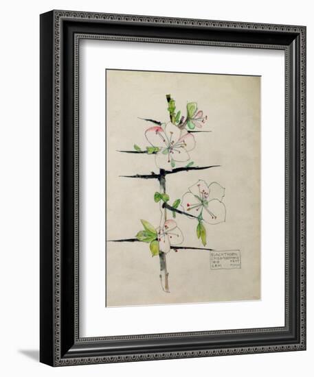 Blackthorn, Chiddingstone, Kent, 1910-Charles Rennie Mackintosh-Framed Giclee Print