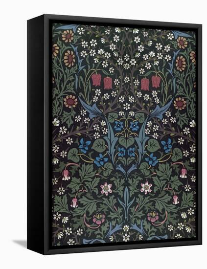 Blackthorn, Wallpaper Design, 1892-William Morris-Framed Premier Image Canvas