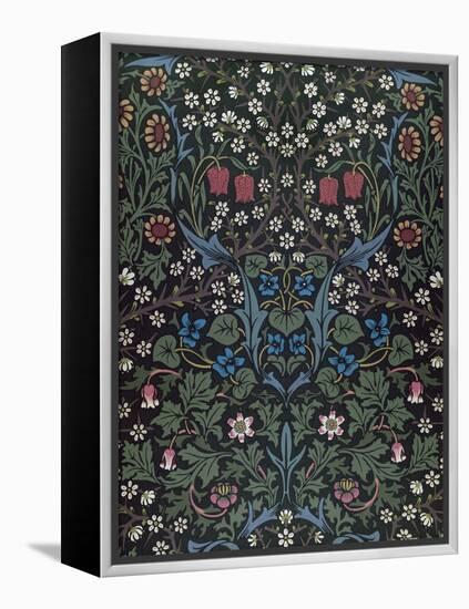 Blackthorn, Wallpaper Design, 1892-William Morris-Framed Premier Image Canvas