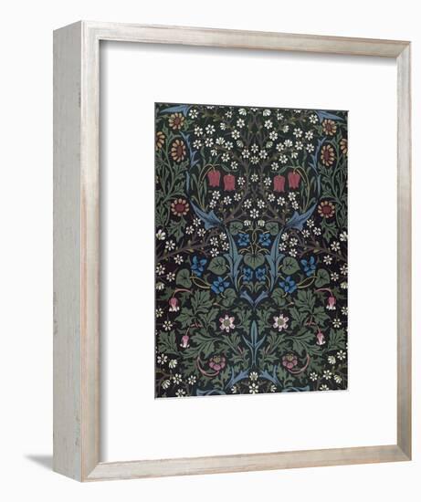 Blackthorn, Wallpaper Design, 1892-William Morris-Framed Premium Giclee Print