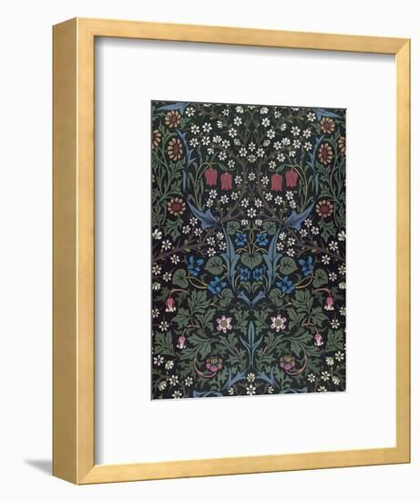 Blackthorn, Wallpaper Design, 1892-William Morris-Framed Premium Giclee Print