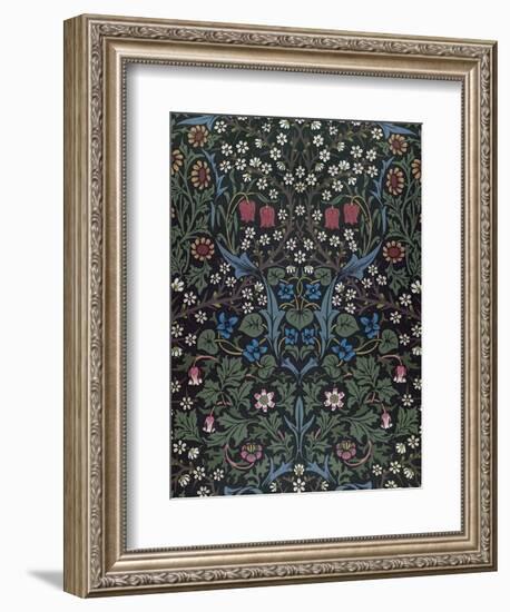 Blackthorn, Wallpaper Design, 1892-William Morris-Framed Giclee Print