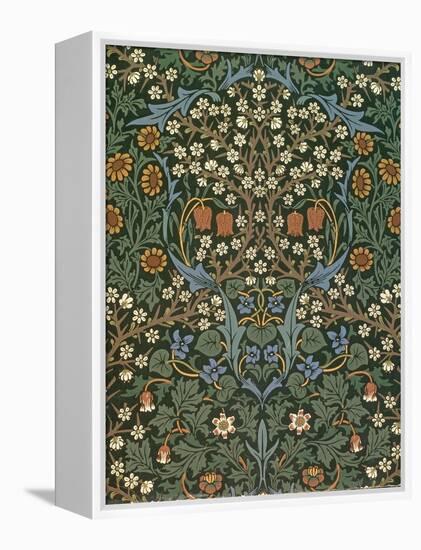 'Blackthorn' Wallpaper, Designed by William Morris (1834-96), 1892-William Morris-Framed Premier Image Canvas