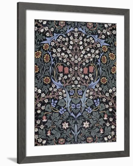Blackthorn, Wallpaper-William Morris-Framed Premium Giclee Print