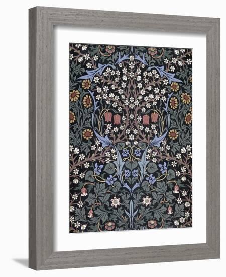 Blackthorn, Wallpaper-William Morris-Framed Giclee Print