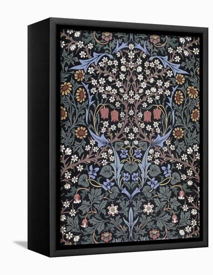 Blackthorn, Wallpaper-William Morris-Framed Premier Image Canvas