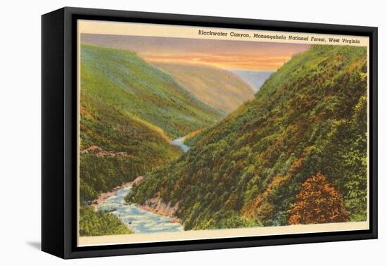 Blackwater Canyon, West Virginia-null-Framed Stretched Canvas