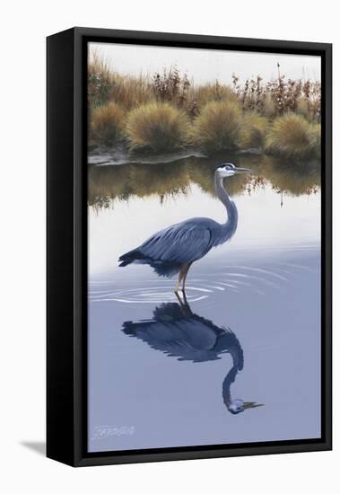 Blackwater Reflections I-Fred Szatkowski-Framed Stretched Canvas