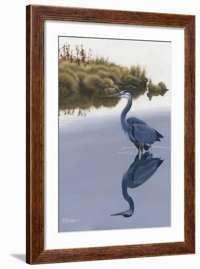 Blackwater Reflections II-Fred Szatkowski-Framed Art Print